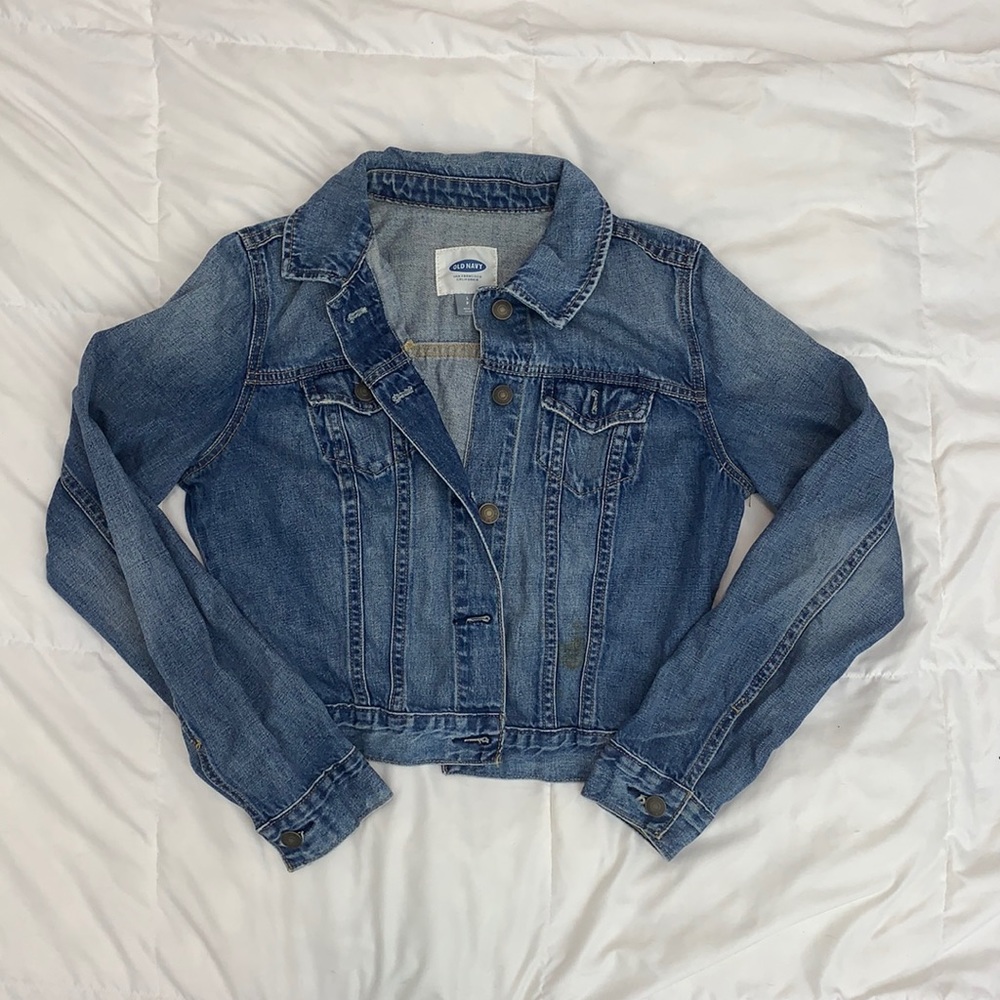 Cropped Jean Jacket